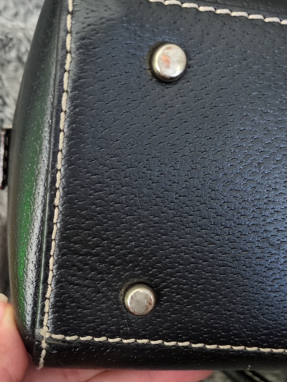 Kate Spade Wellesley Leather Small Maeda Top Handle Satchel In Black - Picture 11 of 14